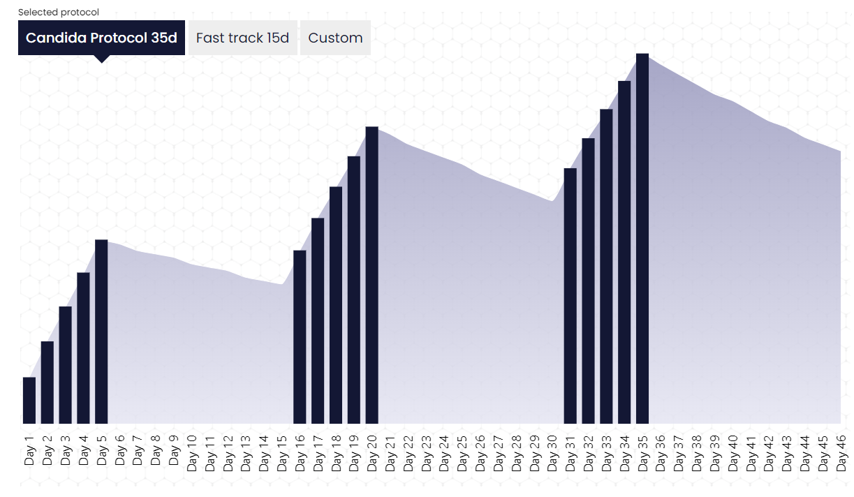 Candida Protocol Chart - Croped